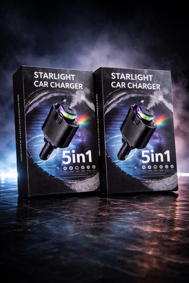 TWO 5 in 1 car charger - # 90,000